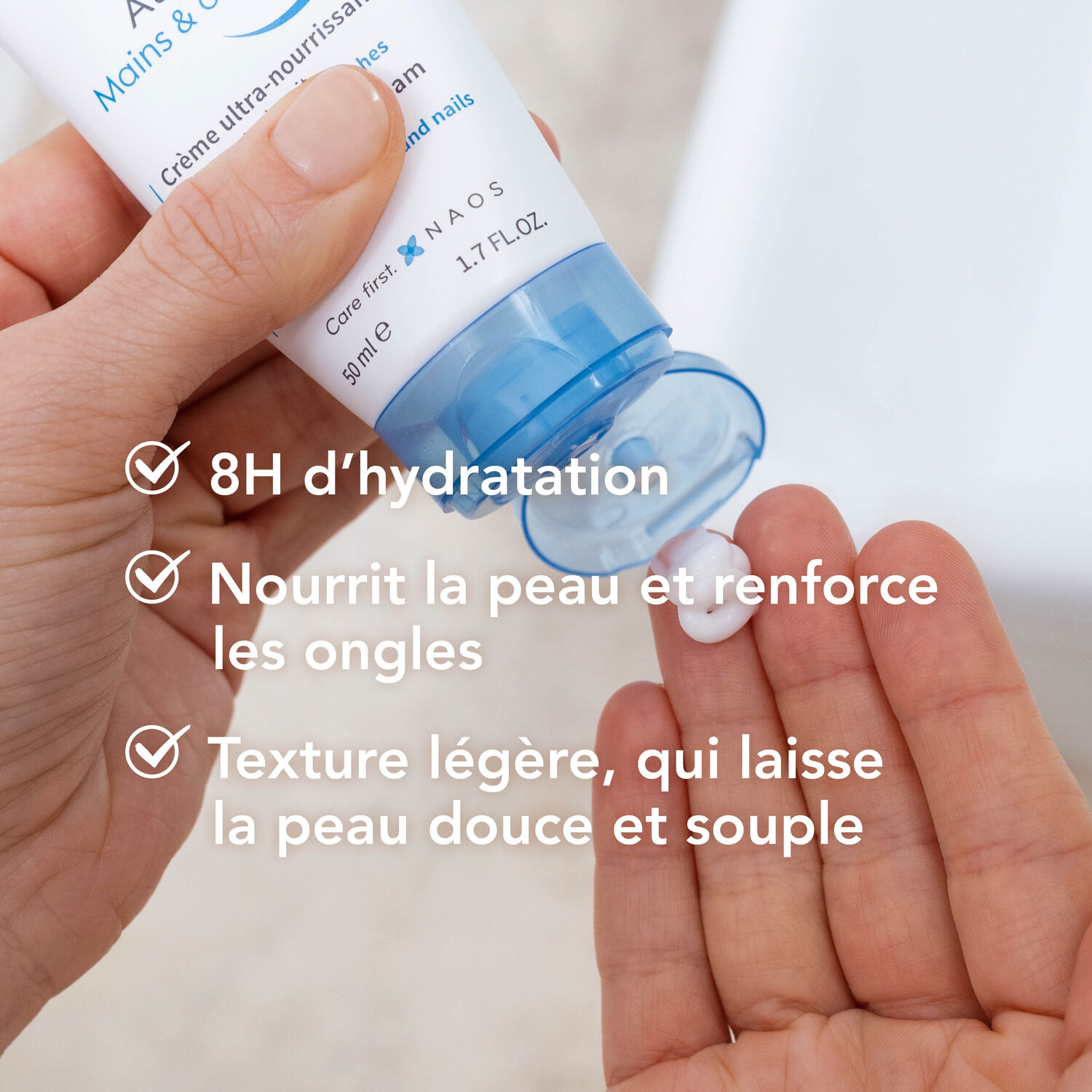 Atoderm - Crème mains & ongles Ultra Nourrissante Lot de 2 x 50 ml