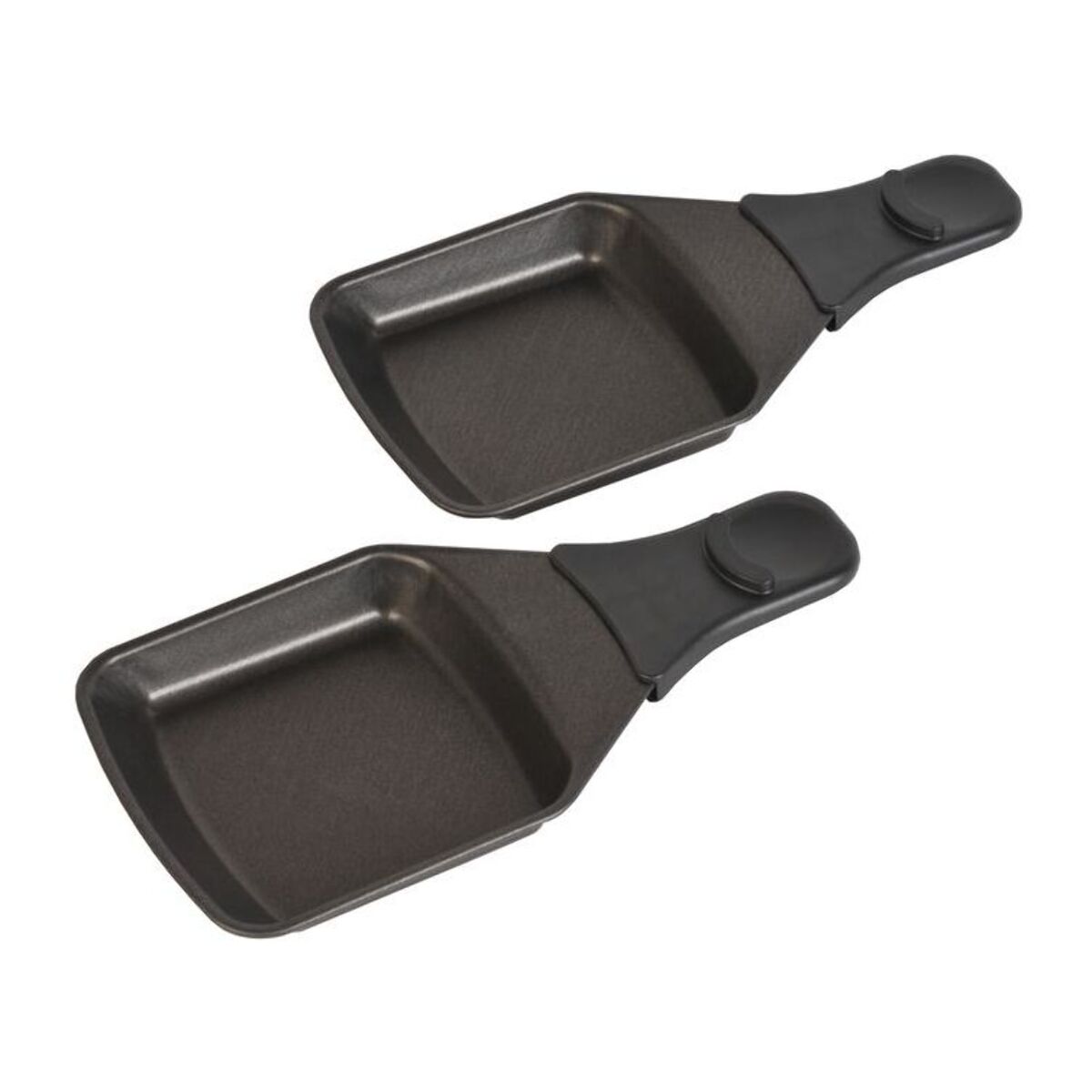 coupelle TEFAL lot de 2 poelons à raclette carrées