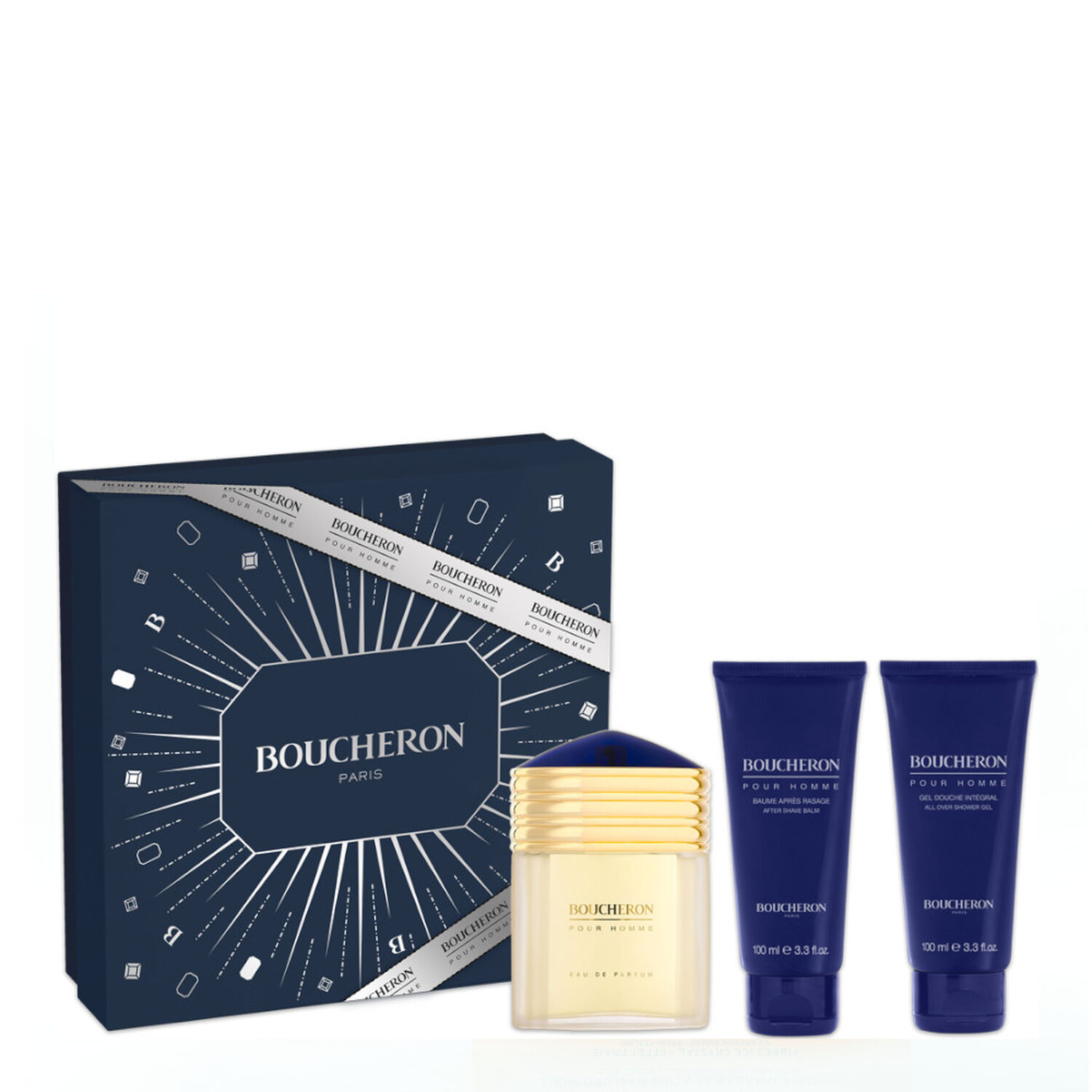 Boucheron Pour Homme - Coffret Eau de Parfum 100 ml + 2 Produits