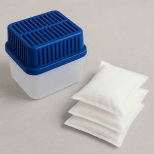 Set de 3 bolsas deshumidificadoras refillbag de 400g - elimina humedad y moho en espacios pequeños