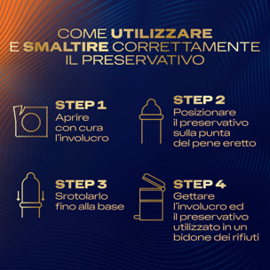 Preservativi Nude Sensation XL Premium No Latex Alta Sensibilità Anallergici Senza Lattice Forma Classica - 6 Profilattici