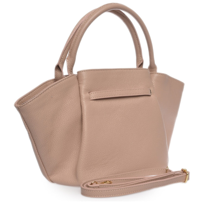Borsa a mano Anna Luchini Rosa