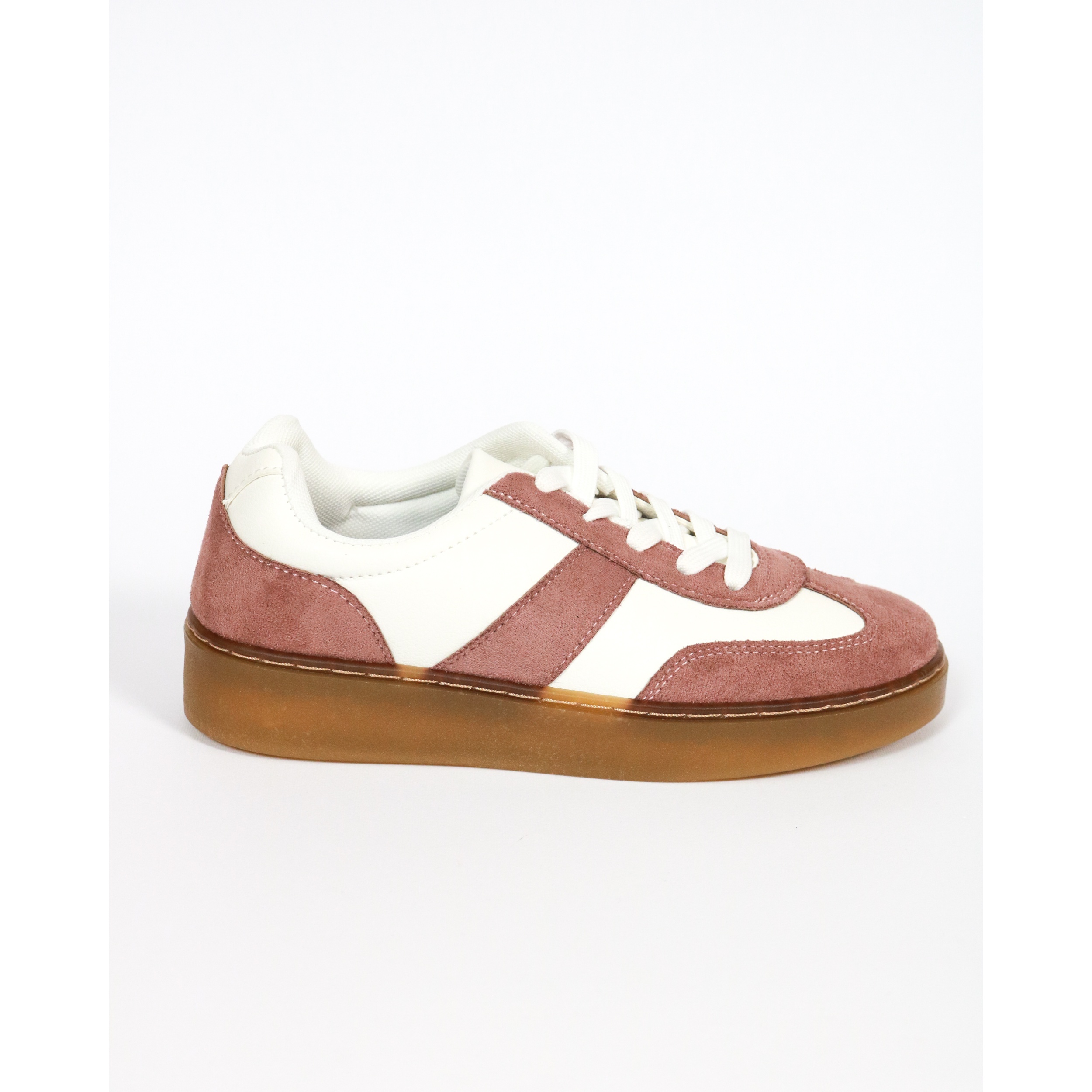 SNEAKERS BICOLORE CHOCOLA' PINK