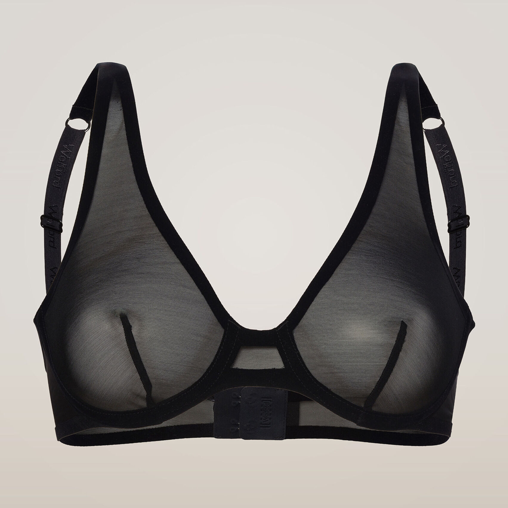 Reggiseno Bonded To Tulle Skin Bra