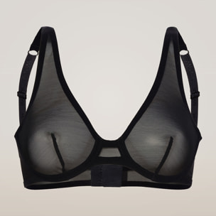 Reggiseno Bonded To Tulle Skin Bra