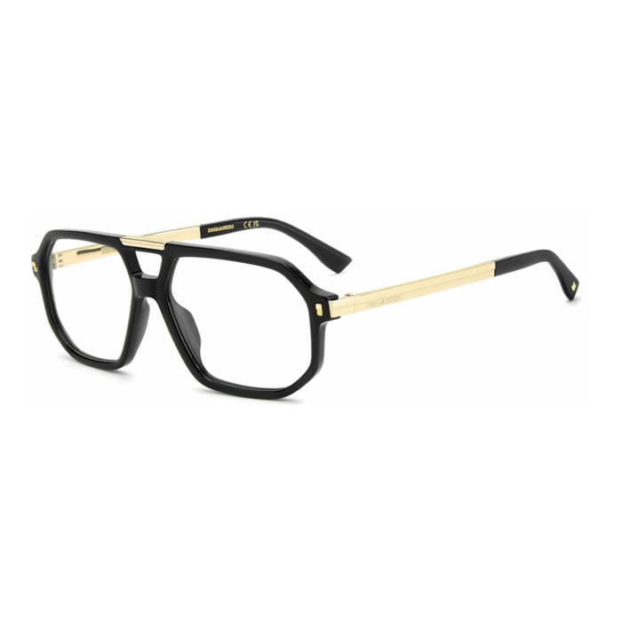 Gafas de Vista Dsquared2 D2 0195 807 de Acetato Hombre 57 mm