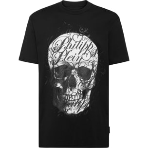 PHILIPP PLEIN T-Shirt Round Neck COURSIVE