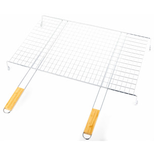 Grille sur pieds en acier chromé Somagic