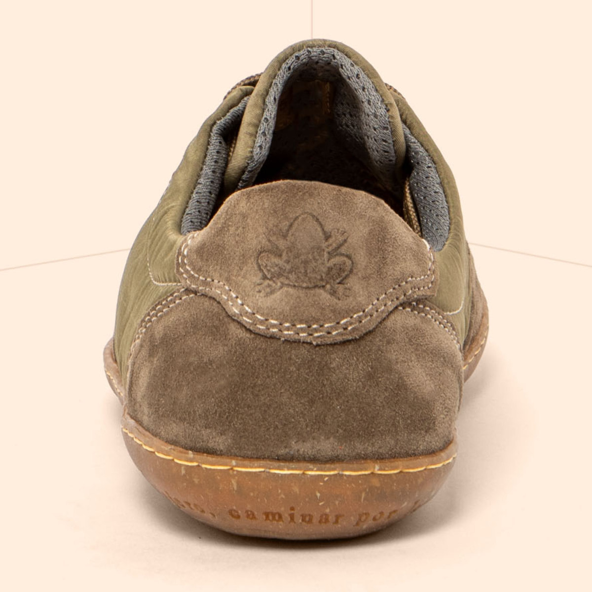 Zapatos N5295 NYLON SALVIA /EL VIAJERO color Salvia