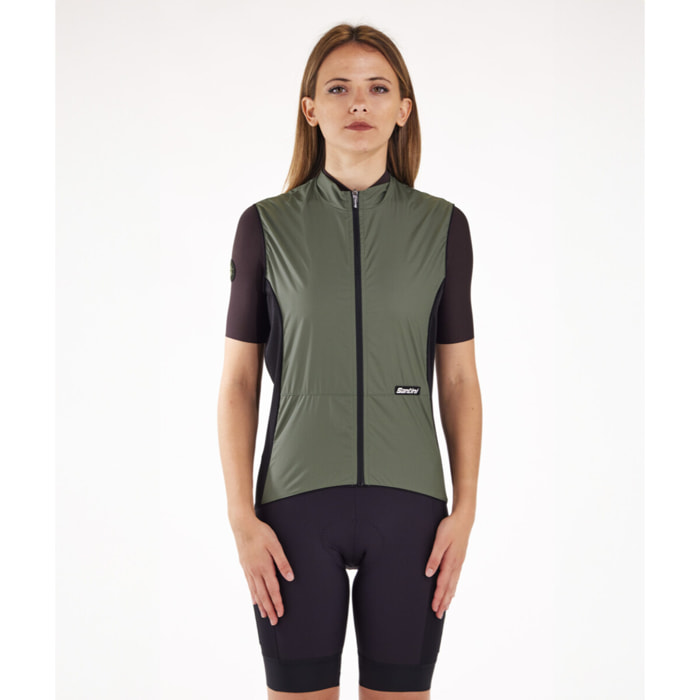 Trail - Chaleco Antiviento - Verde Militar - Unisex