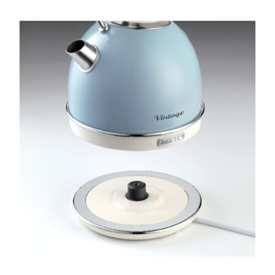 Bouilloire ARIETE vintage bleue 1.7l