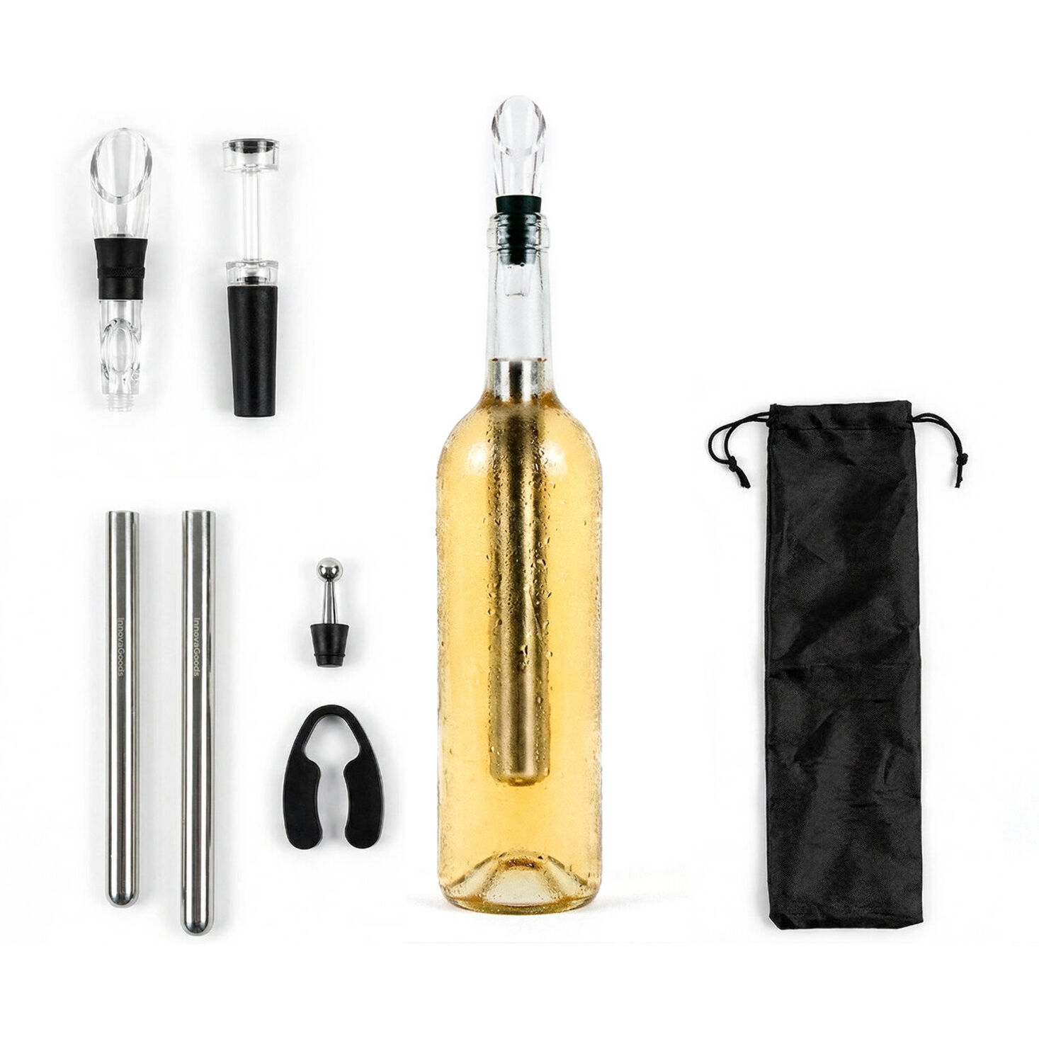 Set di Accessori per il Vino Chillour InnovaGoods 7 Pezzi