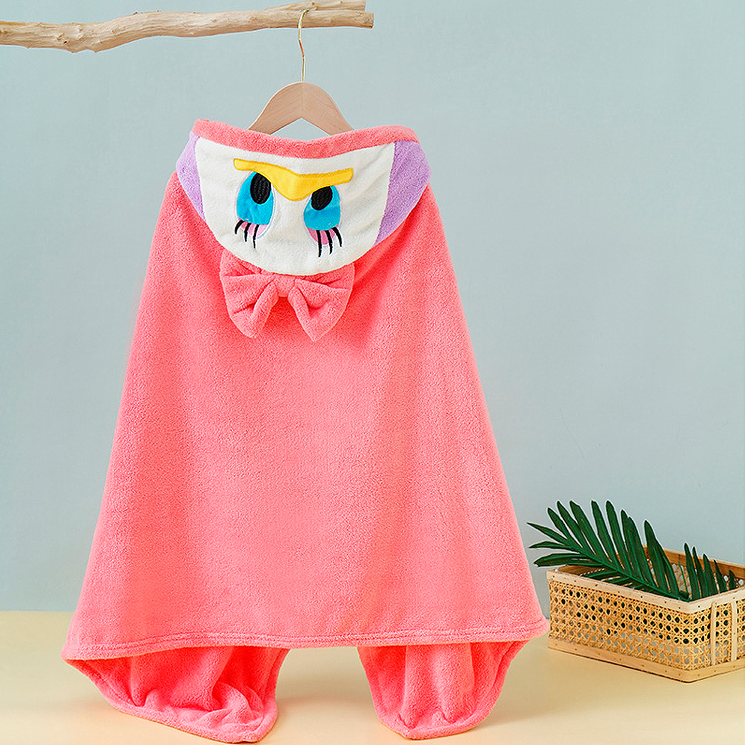 Asciugamano per bambini con design anatroccolo.