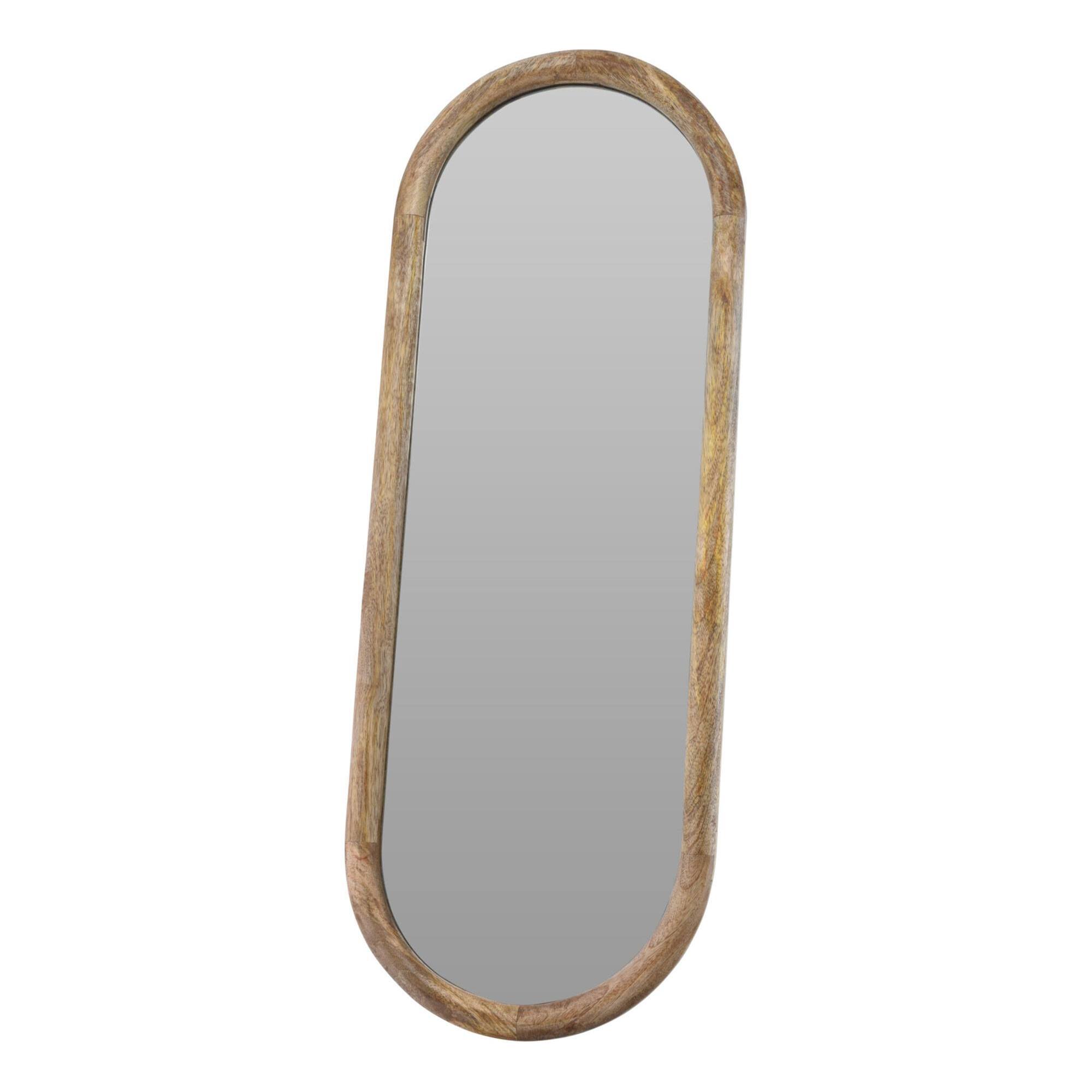 Well Home Espejo ovalado en madera H.77,5cm