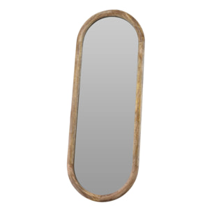 Well Home Espejo ovalado en madera H.77,5cm