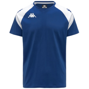 Kappa - T-Shirts & Top Uomo Blu - Kappa4Football Laccio