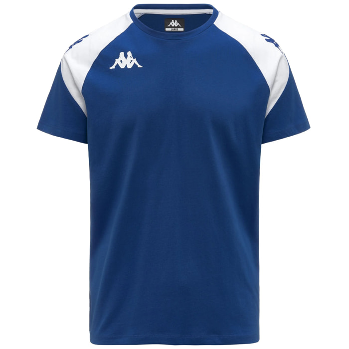 Kappa - T-Shirts & Top Uomo Blu - Kappa4Football Laccio