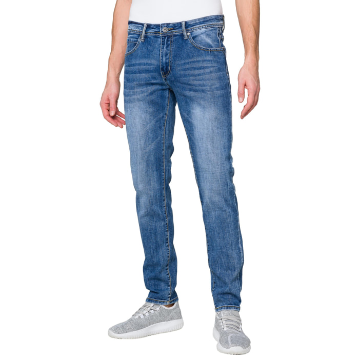 Jeans 5 bolsillos Hot Buttered Kookaburra azul