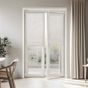 Store enrouleur SCREEN PRO Solaire sans perçage Texture Gris