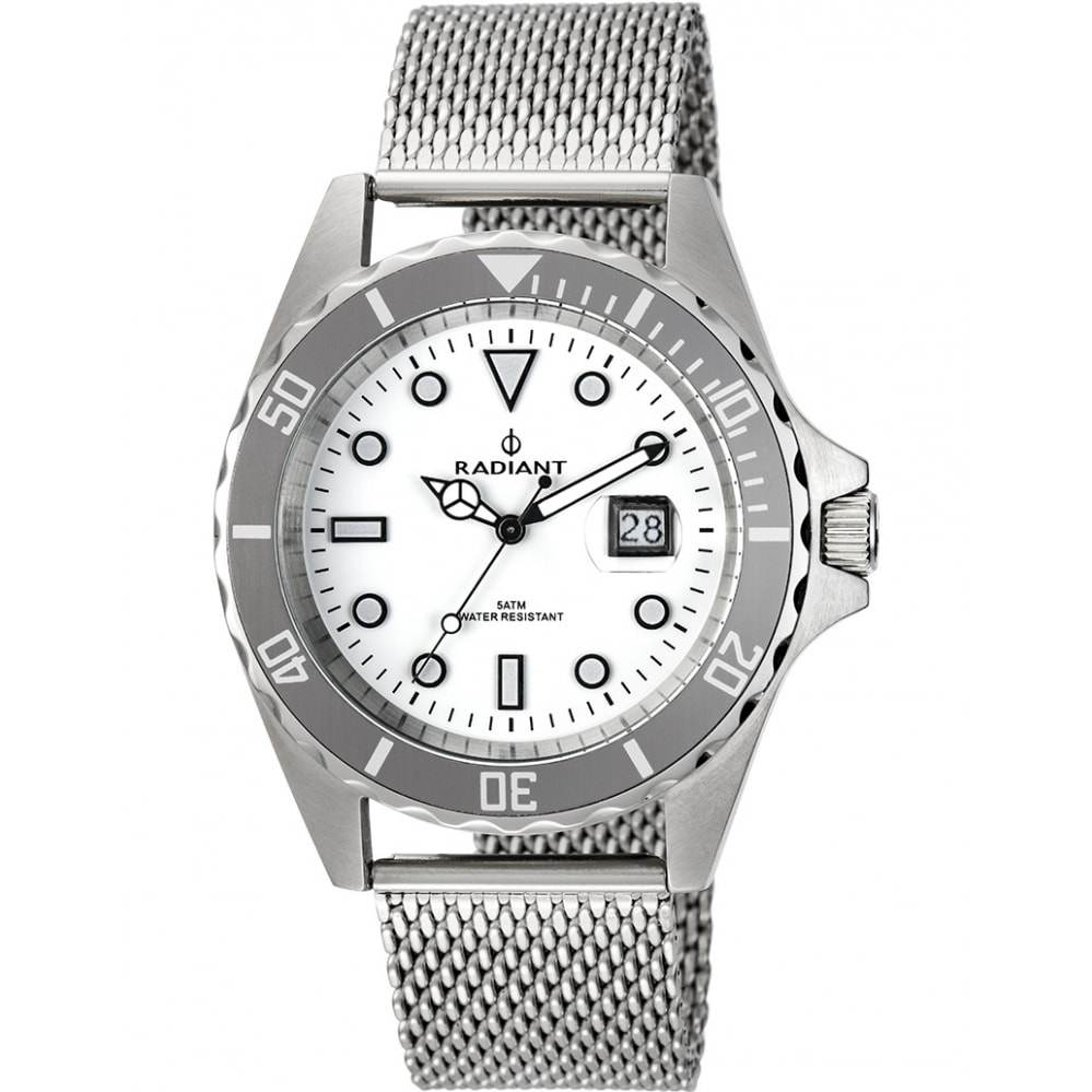 Reloj Radiant RA410209 Hombre Analogico Cuarzo con Correa de Acero