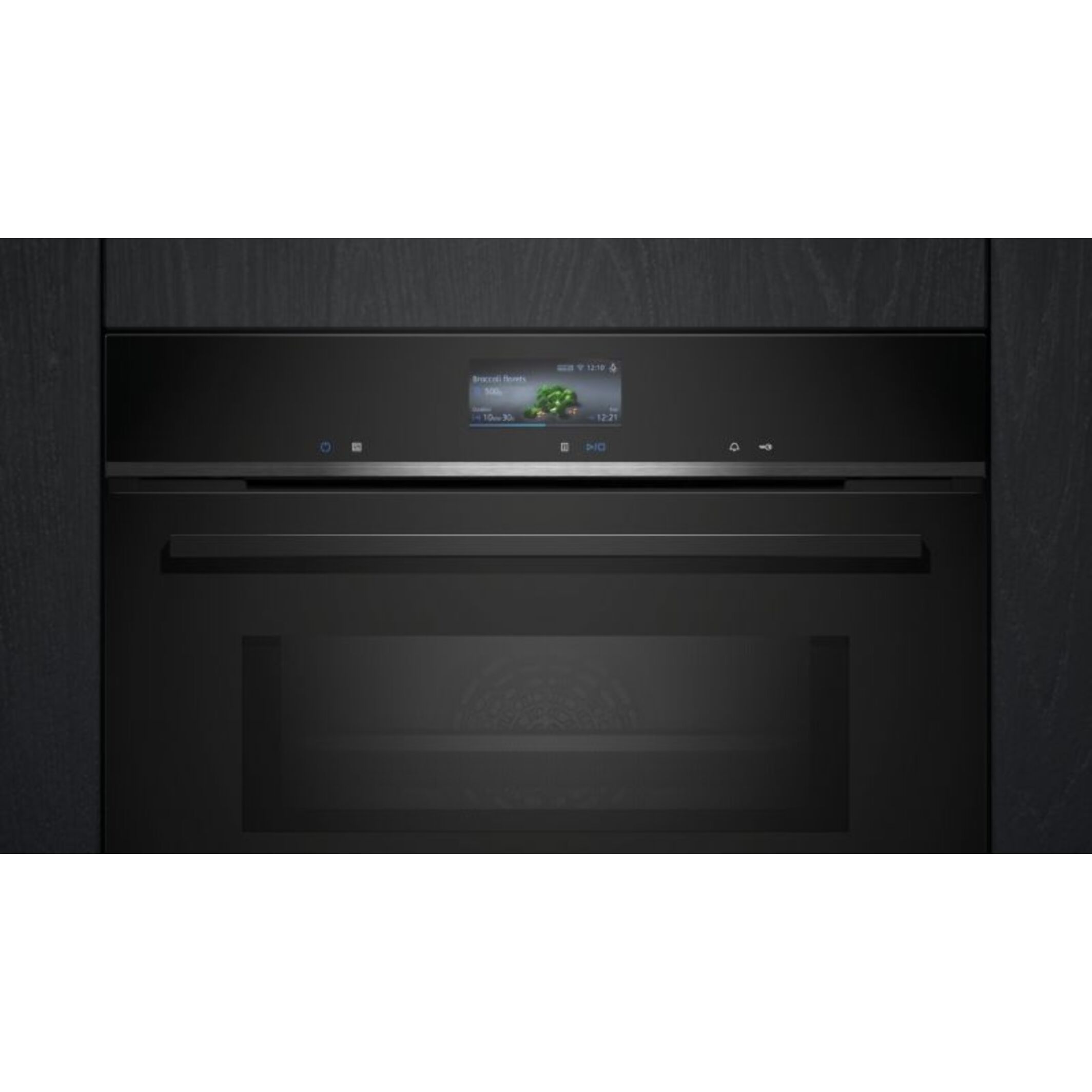 Micro ondes combiné encastrable SIEMENS CM776G1B1  Série iQ700 VarioSpeed