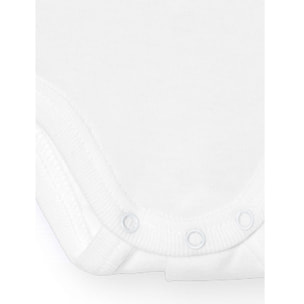 Body bebé manga corta cuello batista