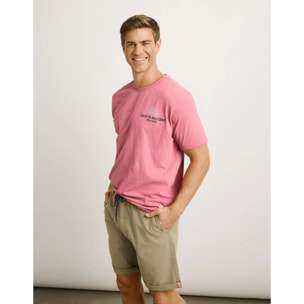 Camiseta Manga Corta Coral - Maxime