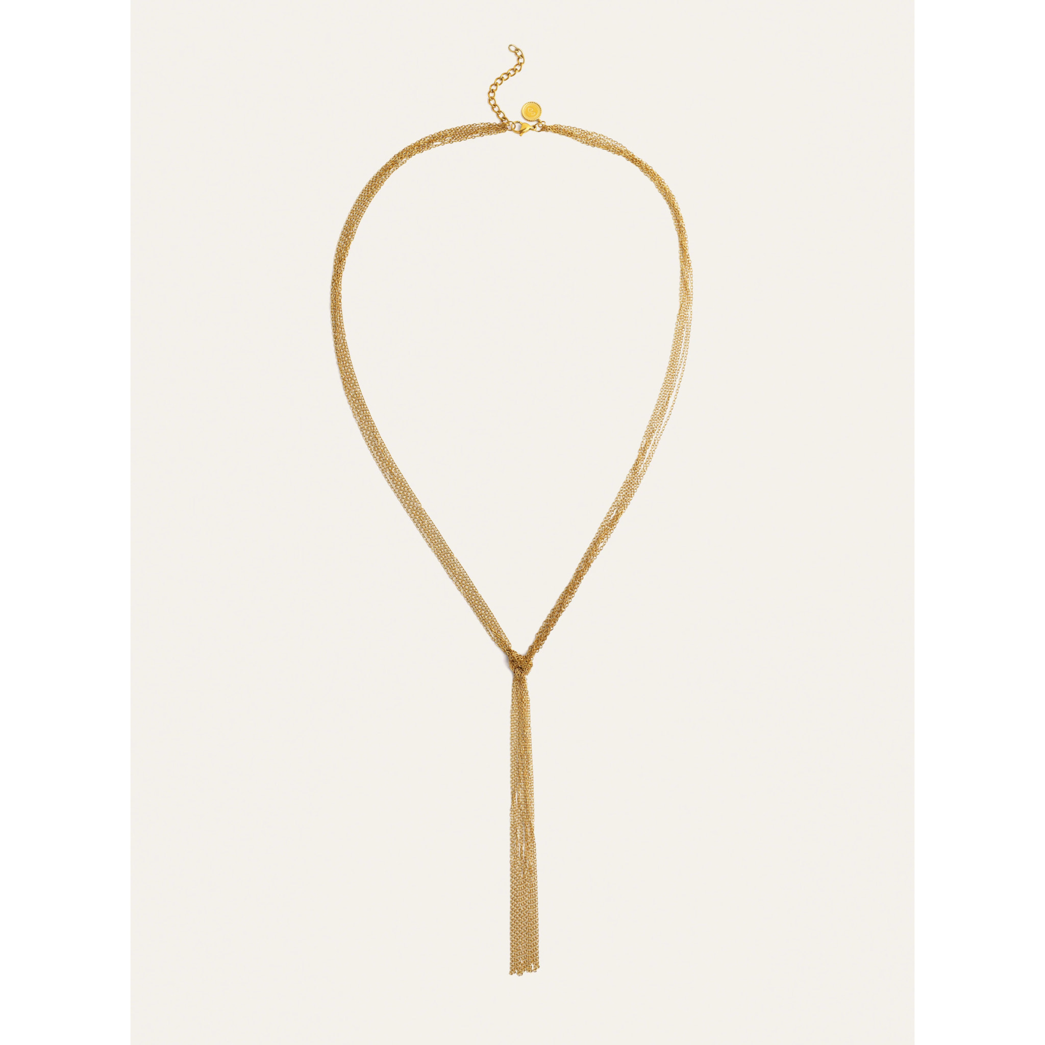 Collana Y Chains Acciao Placcato Oro