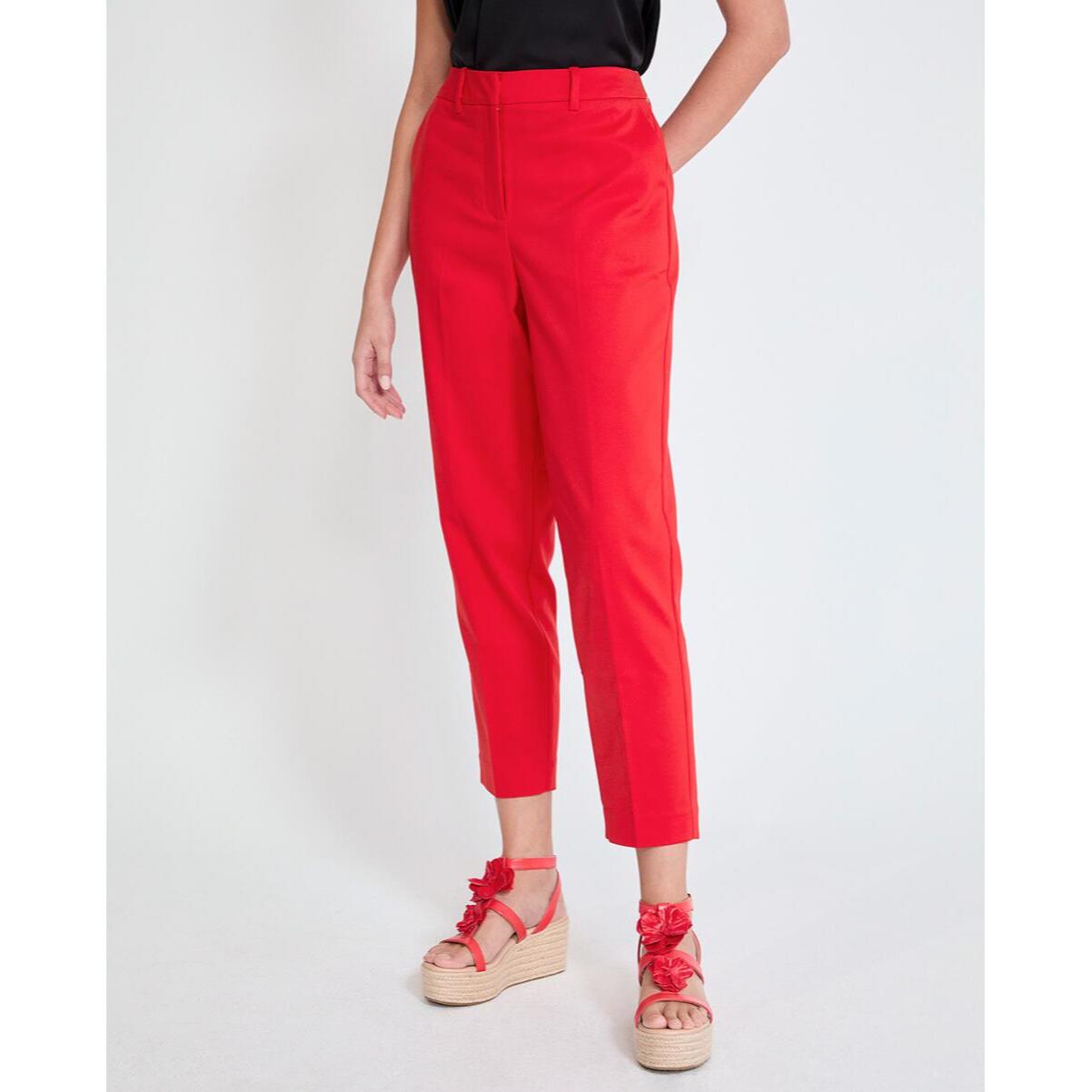 Pantaloni con nastro logo