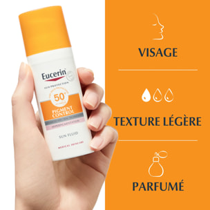Pigment Control Sun SPF50+ - Protecteur Solaire Visage Fluide - Tous Types de Peaux 50 ml