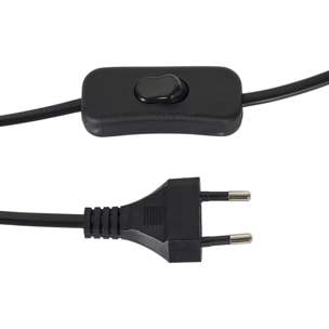 Lampe Ceramique Embossee H40cm