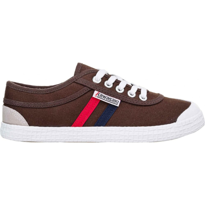 Zapatillas Sneaker Unisex - KAWASAKI Retro Canvas Shoe K192496-ES 5045 Chocolate Brown