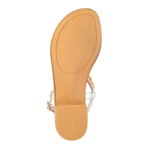 Sandali infradito bassi gioiello