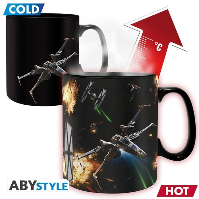 Star Wars - Tazza Space Battle che cambia con il calore 460ml - Gadget