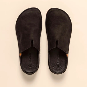 Zapatos N5673L NOBUCK LAVADO BLACK/ BARE color Black
