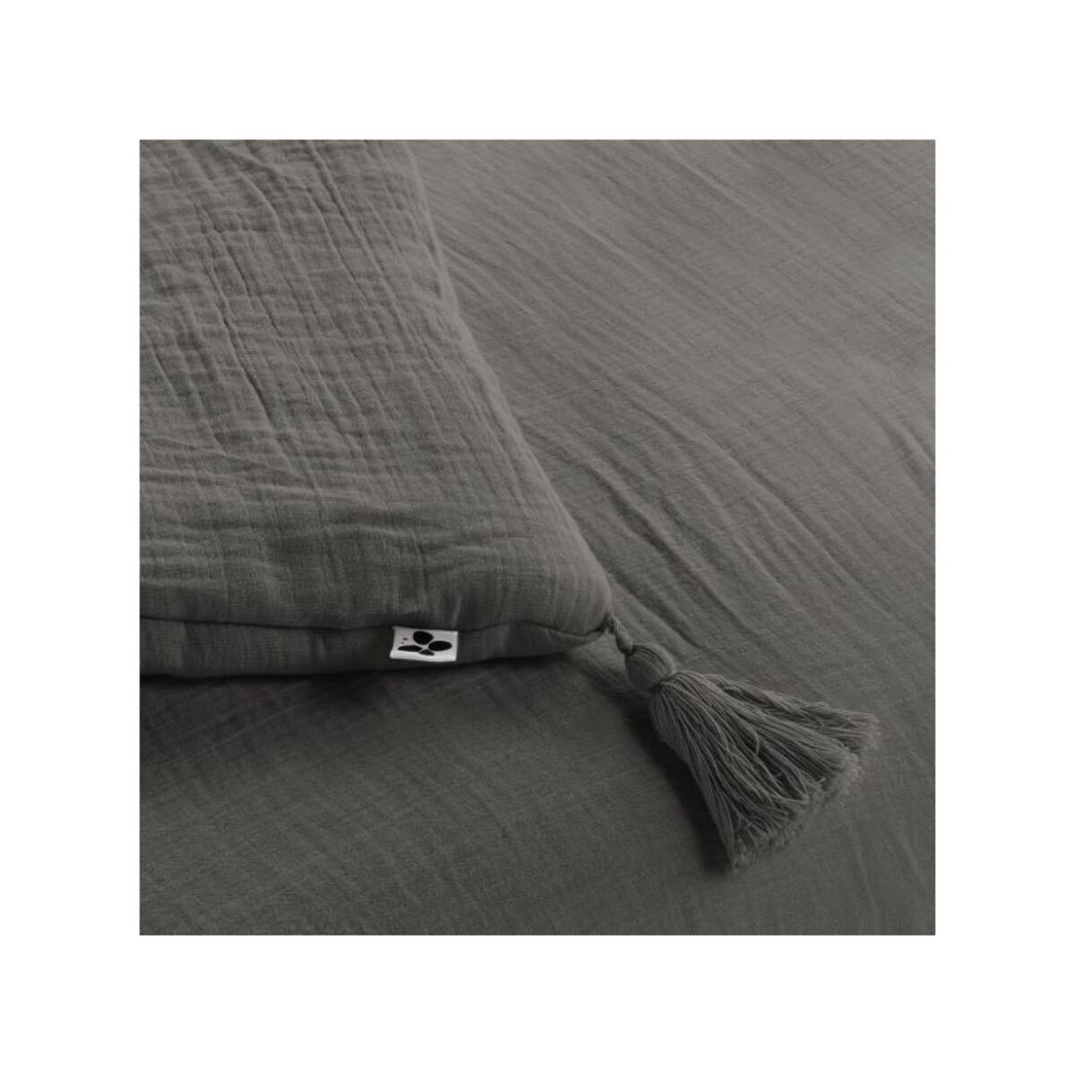 Édredon couvre-lit en gaze de coton 150x150cm - GAIA