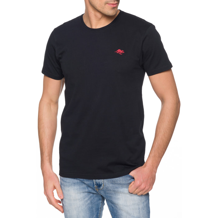 Camiseta Hot Buttered LIZARD Negro