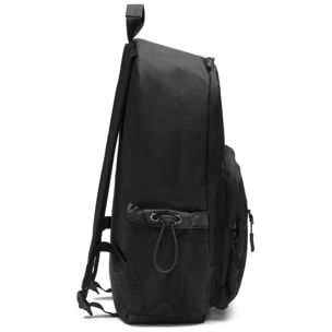 Kappa - Bolsas Hombre Mujer Negro - Logo Rillo