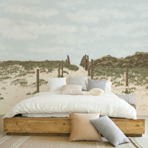 Papier peint panoramique Sable et dune Intissé