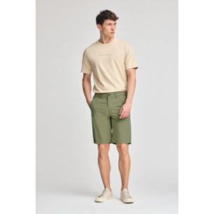 Bermuda San Diego caqui con detalles Polo Club