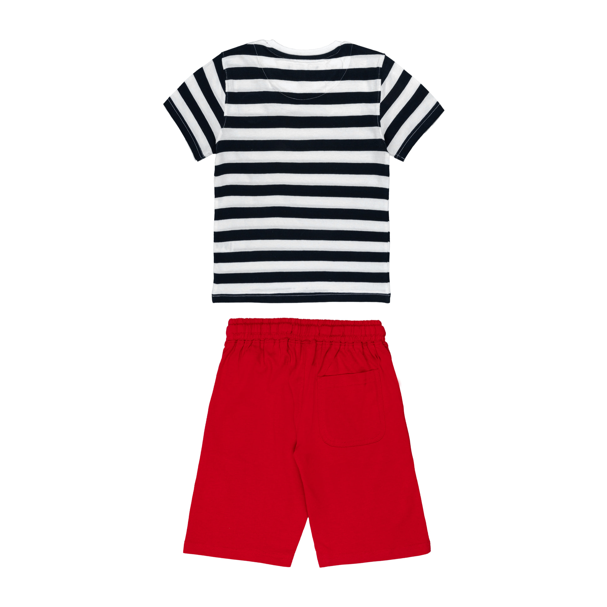 Set t-shirt e bermuda jersey