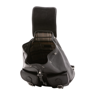 Zaino  unisex In Vera pelle Made in Italy 31x35x13 cm