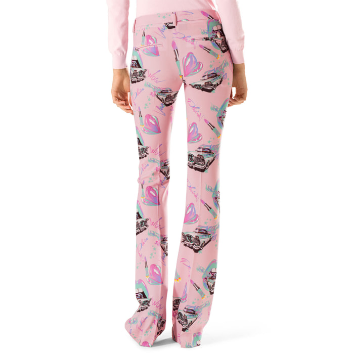 PHILIPP PLEIN Flare trousers "bouche"
