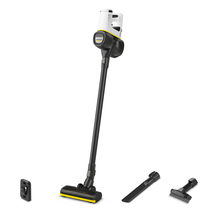 Aspirateur balai sans fil Karcher VC 4 Cordless myHome Blanc - Autonomie 30 min- Léger- Spécial Maison