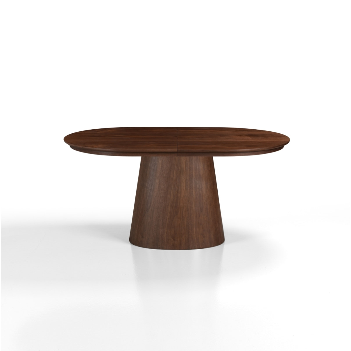 Table à manger extensible Tomasucci RAUMA, en MDF finition noyer, 160/200/240 × 100 × 75,5 cm