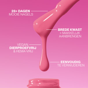 Vernis semi-permanent - 212 Bubblegum Pink - 15 ml