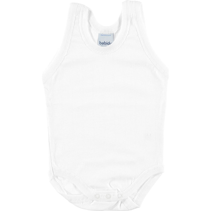 Body bebé tirantes algodón rayas