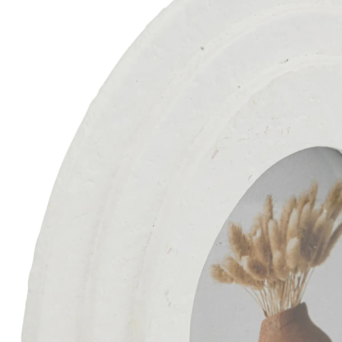 Cadre photo "Emily" en bois 10x15cm blanc