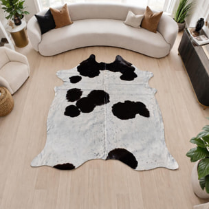 Tapis peau de vache kilm fait à la main JAMO