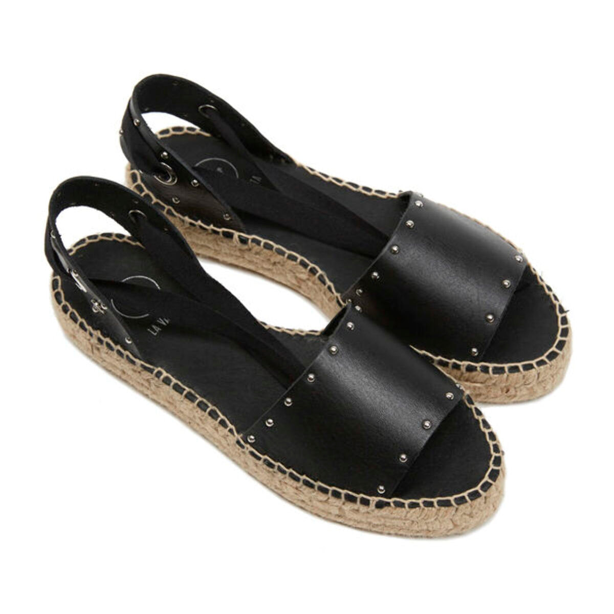 Sandalias de Cuña para Mujer - LA VALETA GRACE Negro